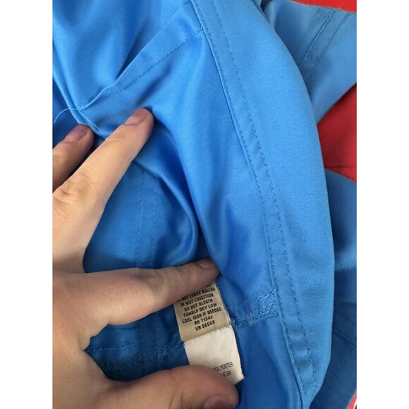 L.L. Bean Hiking Shorts Women 14 Blue UPF50+ Polyester Zip Pocket Unlined - Picture 5 of 5